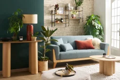 Miliboo Console-Console design en bois clair L100 cm FOLEEN