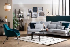 Miliboo Bibliothèque Et Étagère|Bibliothèque Et Étagère-Console ouverte design en métal noir L80 cm PODIUM