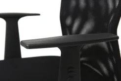 Miliboo Fauteuil De Bureau|Fauteuil De Bureau Petit Prix-Fauteuil de bureau à roulettes design en mesh noir et acier chromé PLUZ