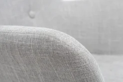 Miliboo Fauteuil Enfant-Fauteuil enfant scandinave en tissu gris polaire et bois clair BABY BRISTOL