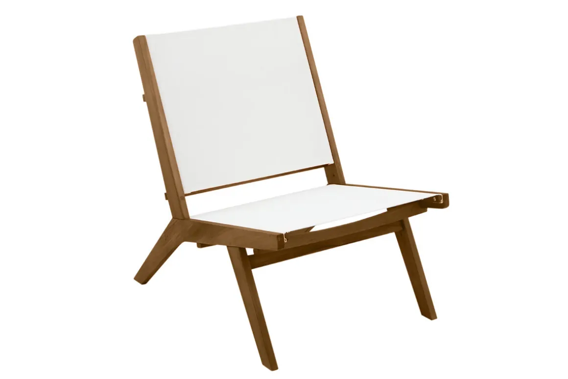 Miliboo Chaise De Jardin-Fauteuil lounge de jardin en bois massif MALIBU