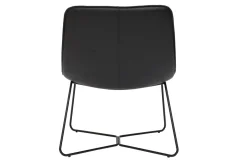 Miliboo Fauteuil Design|Voir Tous Les Fauteuils-Fauteuil noir SANTI