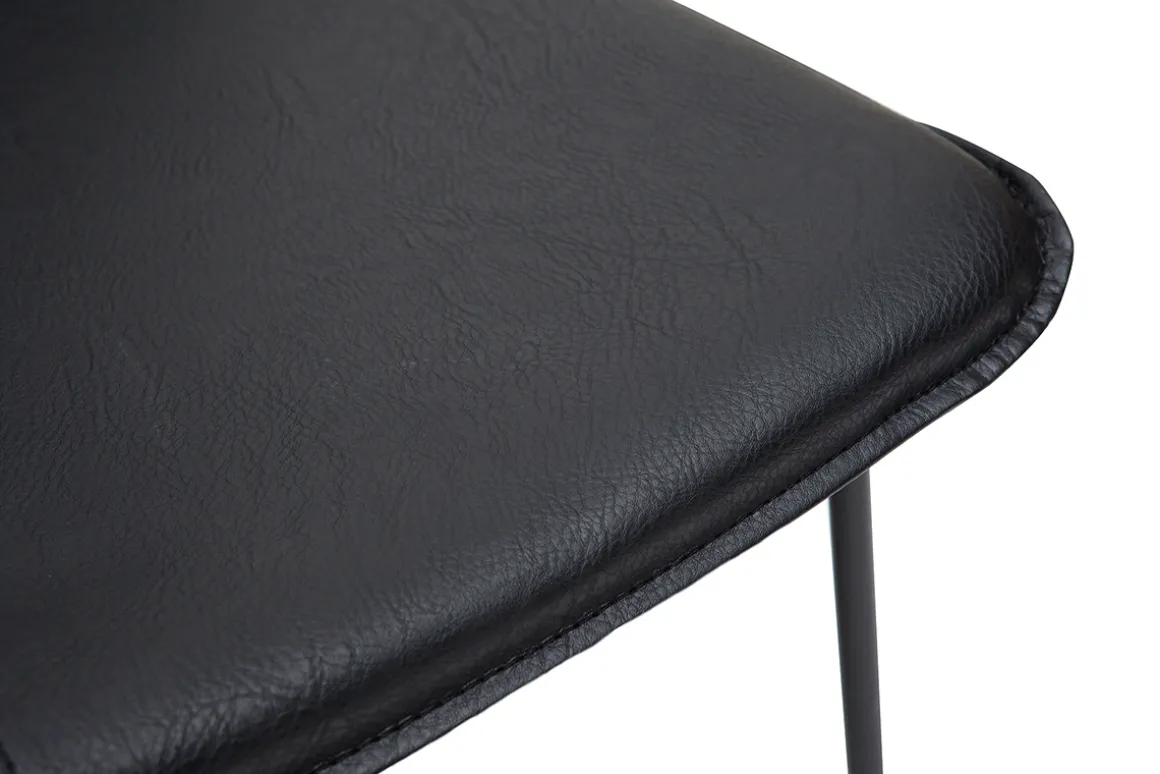 Miliboo Fauteuil Design|Voir Tous Les Fauteuils-Fauteuil noir SANTI