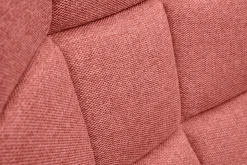 Miliboo Fauteuil Design|Voir Tous Les Fauteuils-Fauteuil scandinave en tissu effet velours texturé terracotta et bois clair BRODY