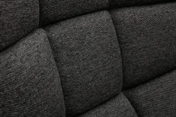 Miliboo Fauteuil Design|Voir Tous Les Fauteuils-Fauteuil scandinave en tissu effet velours texturé gris foncé et bois clair BRODY