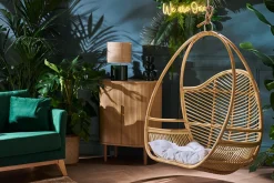 Miliboo Voir Tous Les Fauteuils|Fauteuil-Fauteuil suspendu en rotin GALON