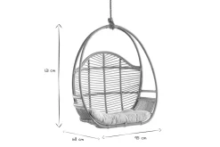 Miliboo Voir Tous Les Fauteuils|Fauteuil-Fauteuil suspendu en rotin GALON