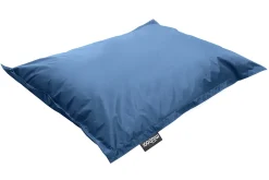 Miliboo Pouf|Pouf-Housse de pouf géant bleu canard BIG MILIBAG