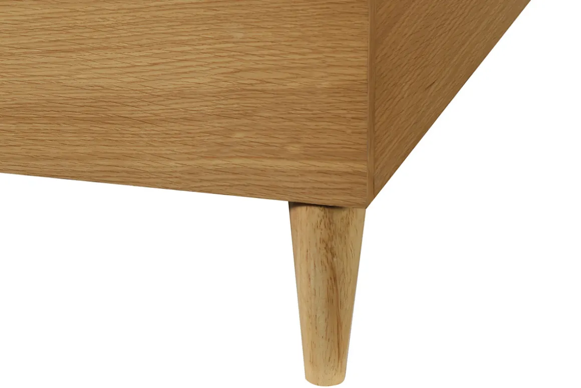 Miliboo Lit Adulte-Lit 2 places 160x200 cm bois clair AYO