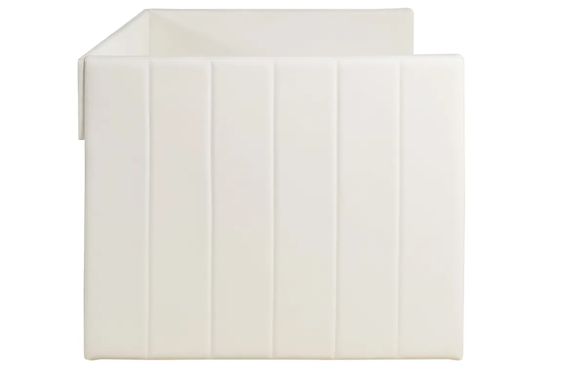 Miliboo Lit Adulte|Lit Enfant-Lit gigogne blanc 90x190 cm ELIE