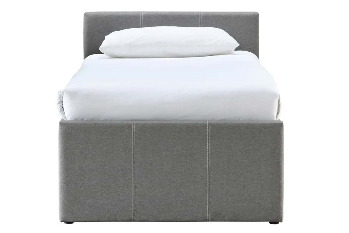 Miliboo Lit Enfant|Lit Enfant-Lit gigogne gris 90x190 cm MACCO