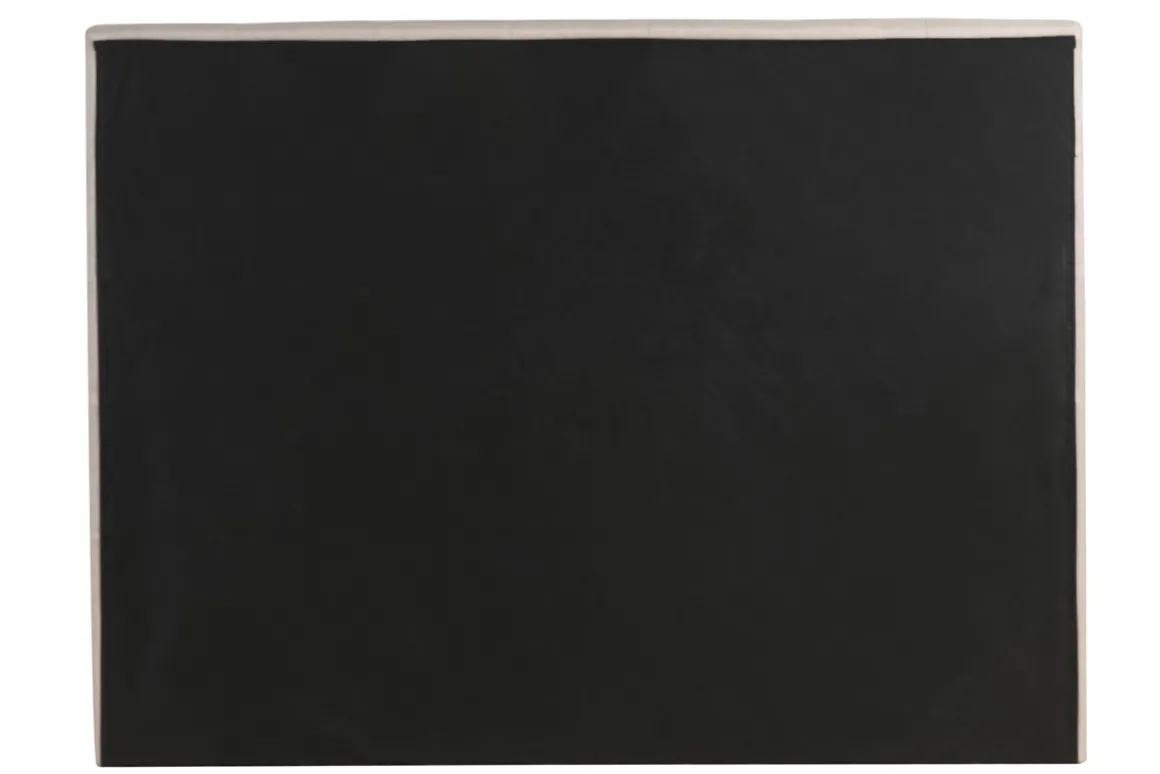 Miliboo Lit Adulte-Lit tiroirs 2 places 160x200 cm en tissu beige RENO