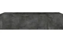 Miliboo Bibliothèque Et Étagère|Bibliothèque Et Étagère-Élément mural TV horizontal finition métal oxydé L138 cm ETERNEL