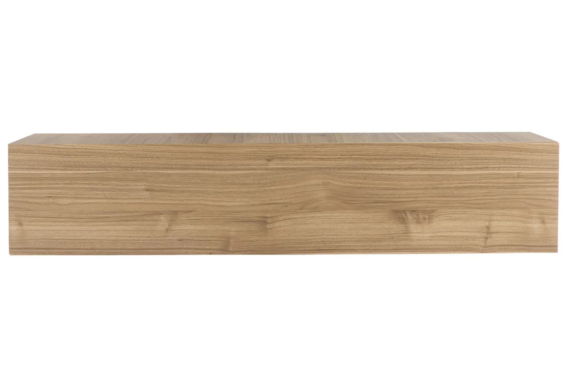 Miliboo Bibliothèque Et Étagère|Bibliothèque Et Étagère-Élément mural TV horizontal en bois clair L138 cm ETERNEL