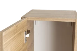 Miliboo Bibliothèque Et Étagère|Bibliothèque Et Étagère-Élément mural TV vertical finition bois clair L29 cm ETERNEL