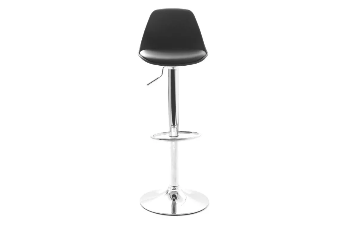 Miliboo Tabouret De Bar-Lot de 2 tabourets de bar design noirs STEEVY