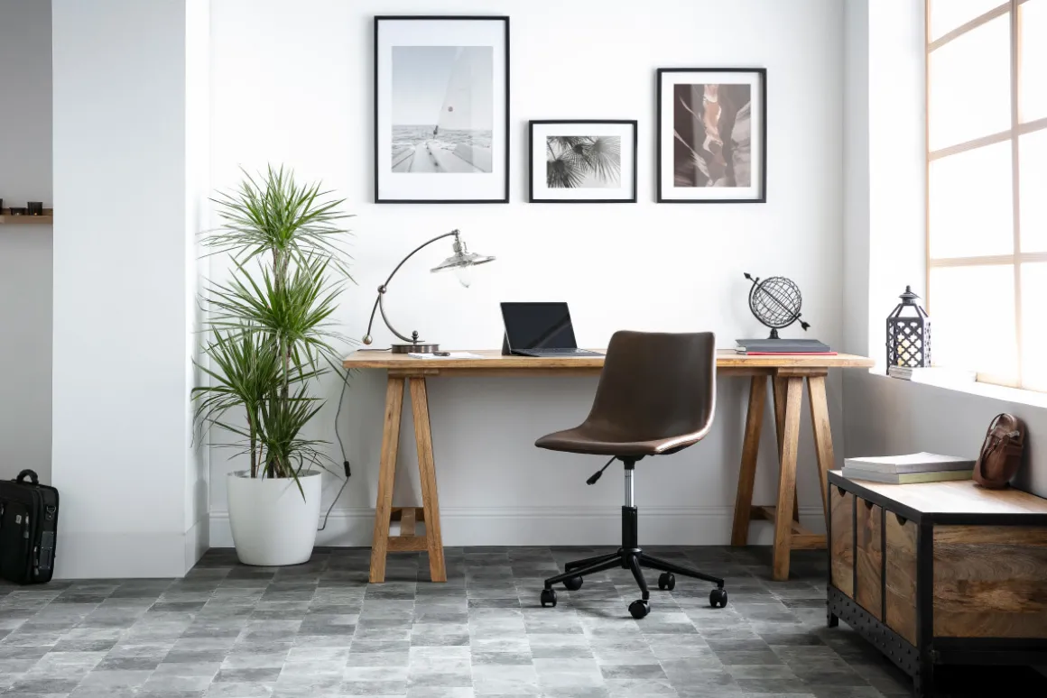 Miliboo Commode|Commode-Meuble de rangement industriel en bois manguier massif et métal noir 3 tiroirs L100 cm ATELIER