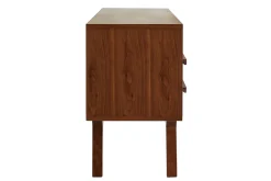 Miliboo Meuble Tv Design-Meuble TV - Buffet vintage bois foncé noyer L160 cm VOLVER