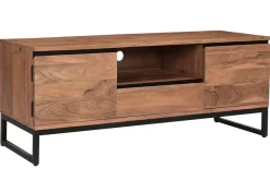 Miliboo Meuble Tv Design-Meuble TV en bois massif L135 cm HOORN