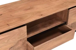 Miliboo Meuble Tv Design-Meuble TV en bois massif L135 cm HOORN