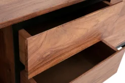 Miliboo Meuble Tv Design-Meuble TV en bois massif L160 cm HOORN