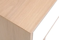 Miliboo Meuble Tv Design-Meuble TV scandinave bois et blanc L180 cm SID