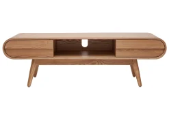 Miliboo Meuble Tv Design-Meuble TV scandinave en bois clair 2 tiroirs L150 cm BALTIK