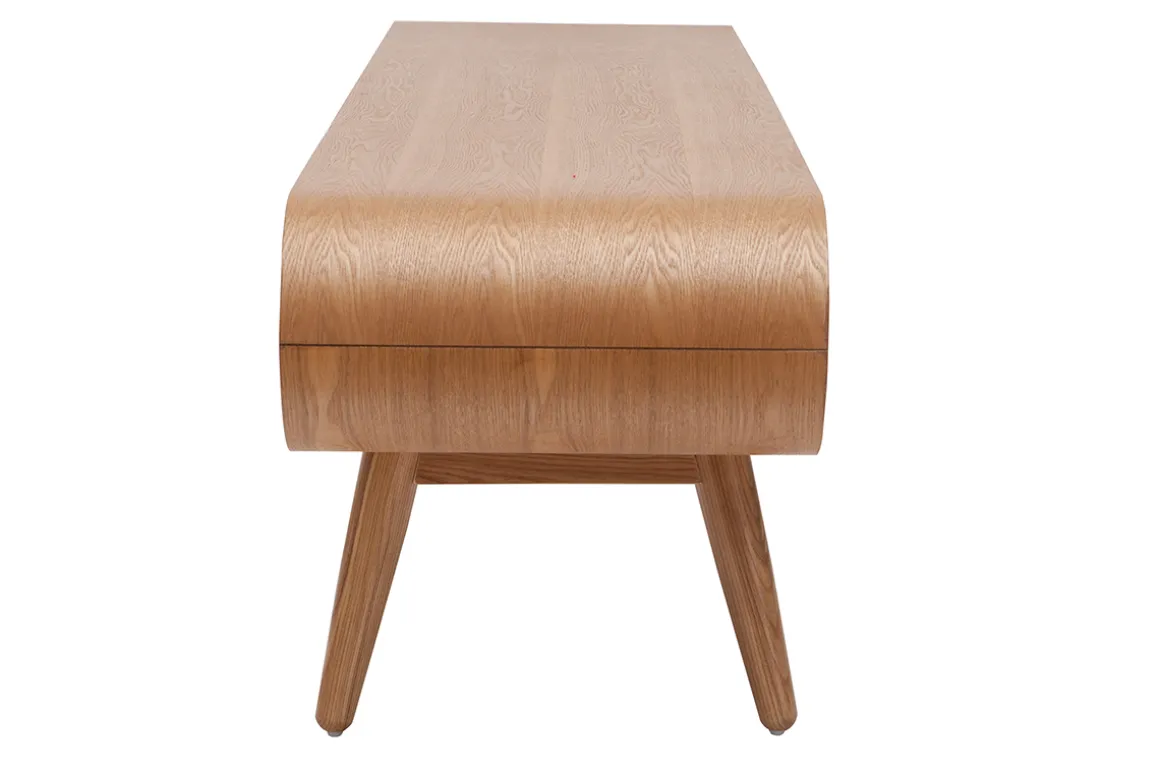 Miliboo Meuble Tv Design-Meuble TV scandinave en bois clair 2 tiroirs L150 cm BALTIK