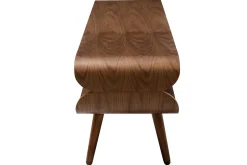 Miliboo Meuble Tv Design-Meuble TV vintage en bois foncé avec rangements L132 cm TAKLA