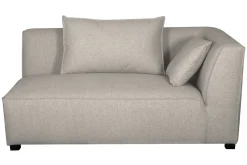 Miliboo Canapé D'angle|Voir Tous Les Canapés-Module d'angle droit pour canapé en tissu beige naturel PLURIEL