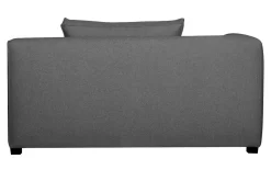 Miliboo Canapé D'angle|Voir Tous Les Canapés-Module d'angle gauche pour canapé en tissu gris anthracite PLURIEL