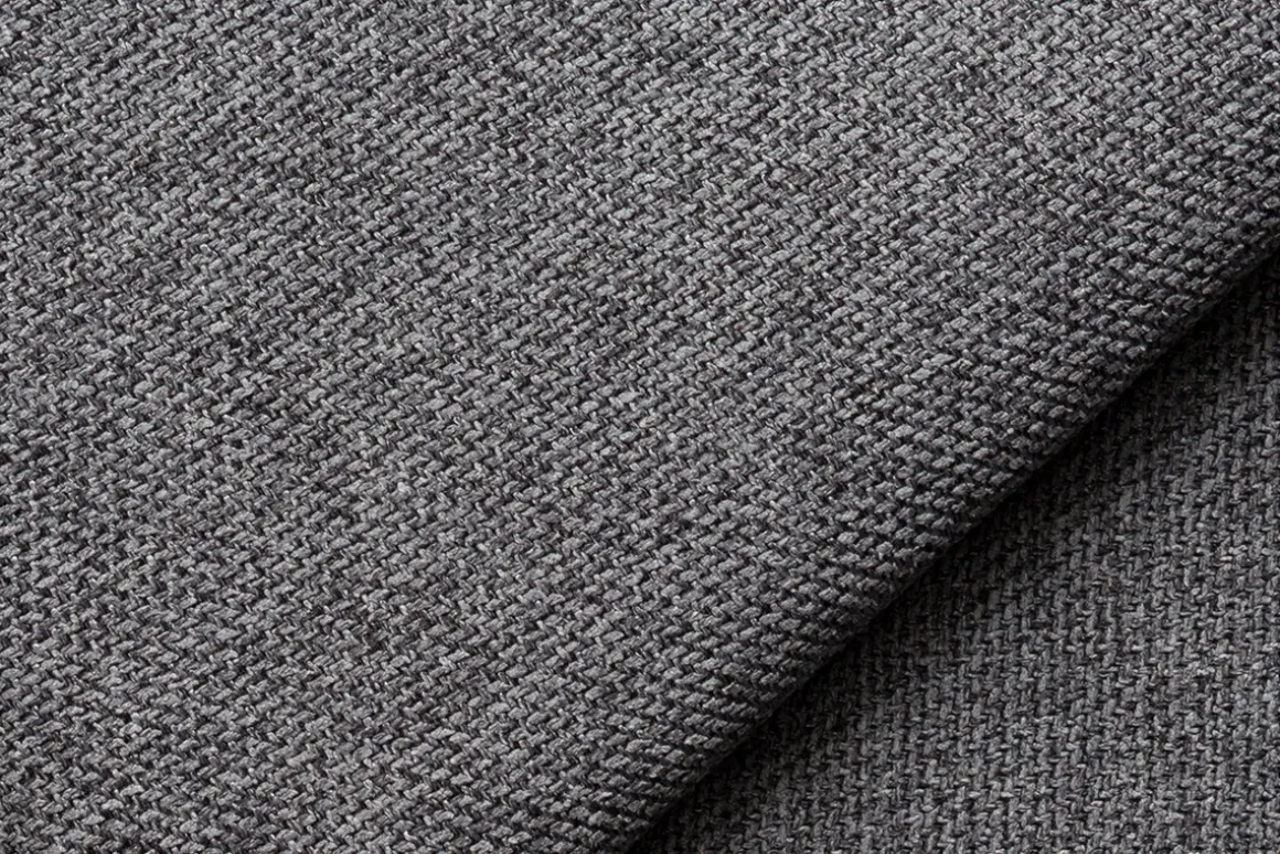 Miliboo Canapé D'angle|Voir Tous Les Canapés-Module d'angle gauche pour canapé en tissu gris anthracite PLURIEL