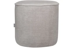 Miliboo Pouf|Pouf-Pouf rond en tissu beige D40 cm COQ