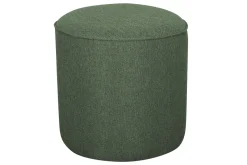 Miliboo Pouf|Pouf-Pouf rond en tissu kaki D40 cm COQ