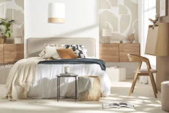 Miliboo Bibliothèque Et Étagère|Bibliothèque Et Étagère-Rangement mural fermé carré finition bois clair L55 cm ETERNEL