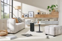 Miliboo Bibliothèque Et Étagère|Bibliothèque Et Étagère-Rangement mural fermé carré finition bois clair L55 cm ETERNEL