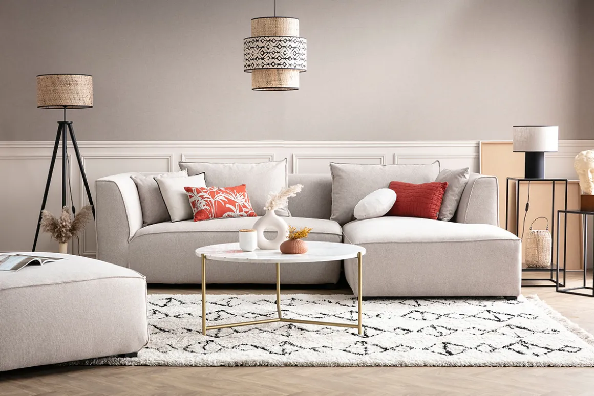 Miliboo Console|Table D'appoint-Sellettes gigognes en métal noir L34 cm (lot de 2) IGGY