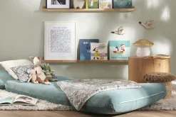 Miliboo Etagère Murale-Support de cadres photos - étagère linéaire en bois clair chêne L120 cm LINEA