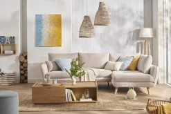 Miliboo Suspension|Suspension-Suspension cloche ajourée en rotin naturel D36 cm PAMPA