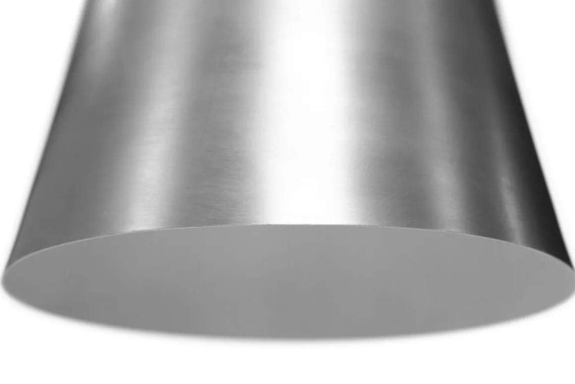 Miliboo Suspension|Suspension-Suspension design en métal acier gris chromé D40 cm COROLA L