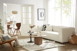 Miliboo Table À Manger Fixe-Table à manger design blanche ovale L170 cm HALIA