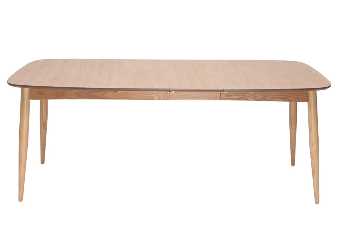 Miliboo Table Extensible-Table à manger extensible frêne L130-190 cm NORDECO