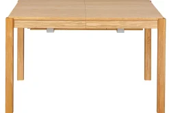 Miliboo Table Extensible-Table à manger extensible rallonges intégrées en bois clair chêne rectangulaire L125-238 cm AGALI