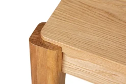 Miliboo Table Extensible-Table à manger extensible rallonges intégrées en bois clair chêne rectangulaire L125-238 cm AGALI