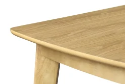 Miliboo Table Extensible-Table à manger extensible scandinave en bois clair L150-200 LEENA