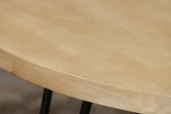 Miliboo Table À Manger Fixe-Table à manger ovale en bois manguier massif L160 cm VIBES