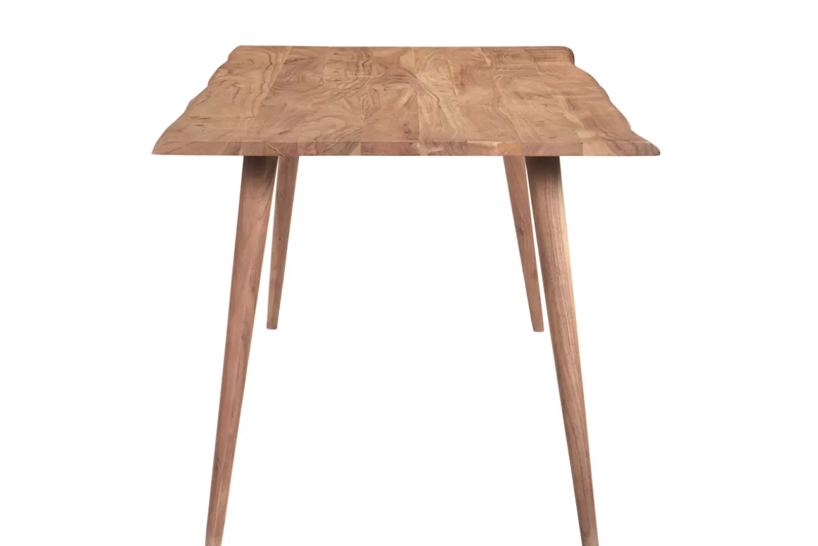 Miliboo Table À Manger Fixe-Table à manger rectangulaire en bois massif L175 cm SAVANA
