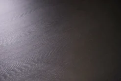 Miliboo Table À Manger Fixe-Table à manger ronde design noyer et noir D106 cm WALFORD