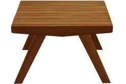Miliboo Table De Jardin-Table basse de jardin en bois massif L65 cm TIDAK