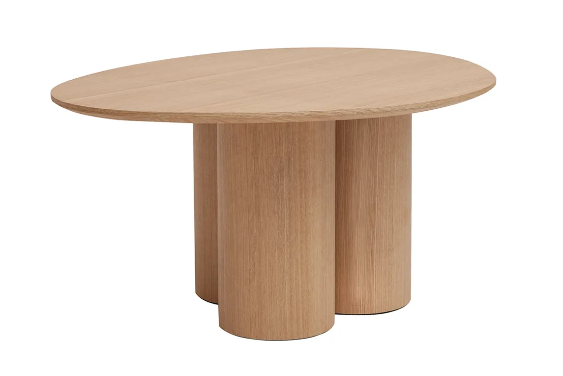 Miliboo Table Basse-Table basse design bois clair L78 cm HOLLEN